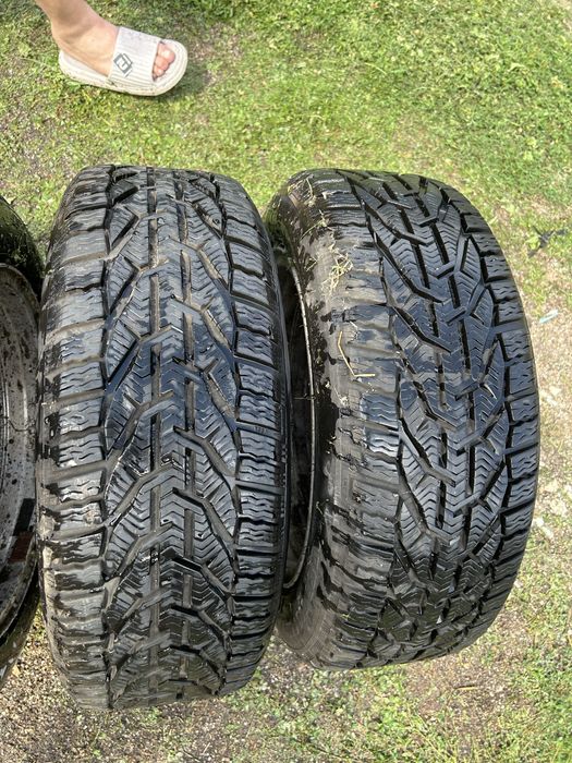 Vând set jante originale BMW R16 cu anvelope de iarnă
