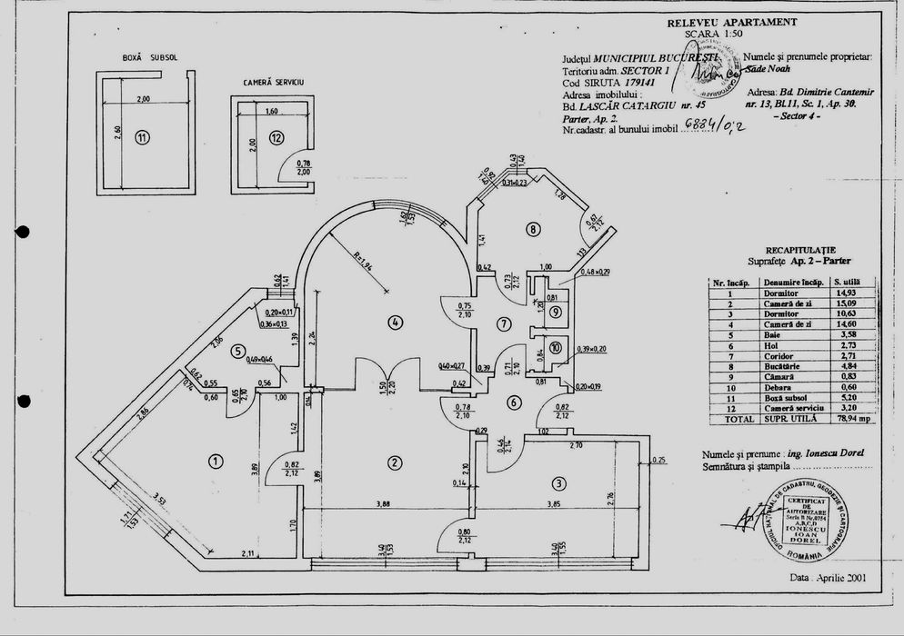 Proprietar- Inchiriez apartament parter, ocaziePiata Victorie