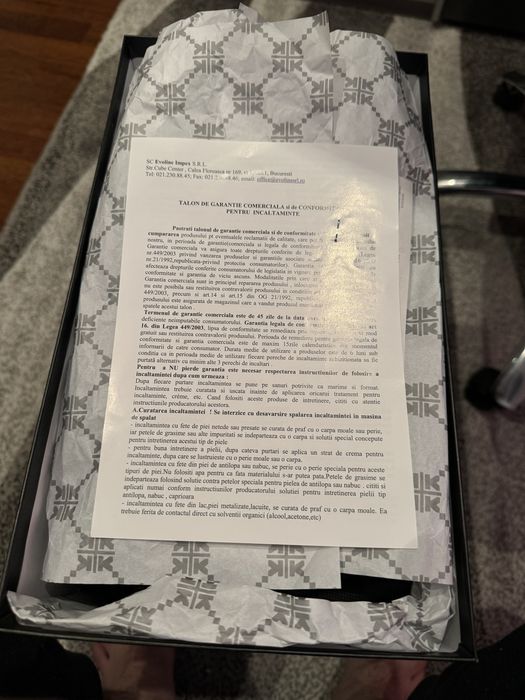 Vand Pantofi din Piele Naturală Kazar