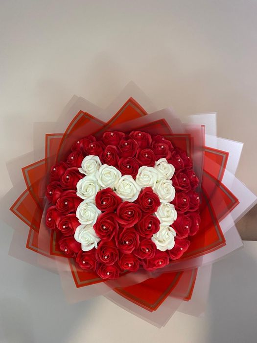 Buchete trandafiri din sapun