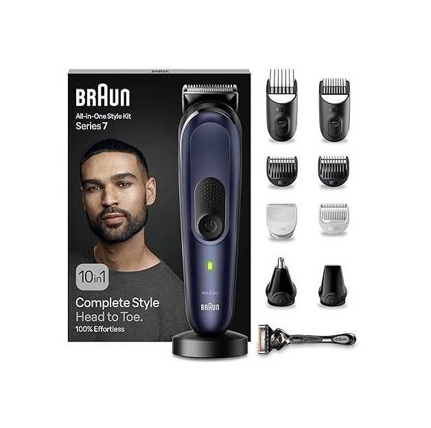 Машинка за подстригване Braun MGK7410 All-in-One Series 7  10в1