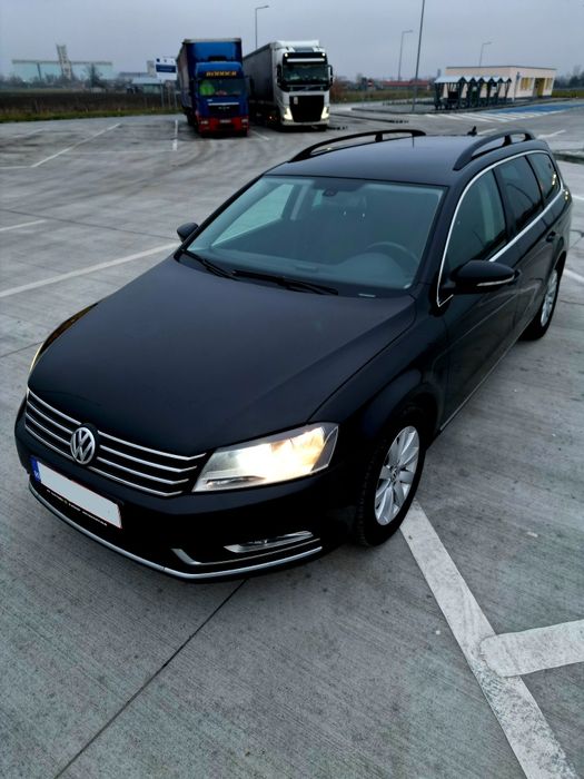 VW Passat B7 2012 cu carlig retractabil