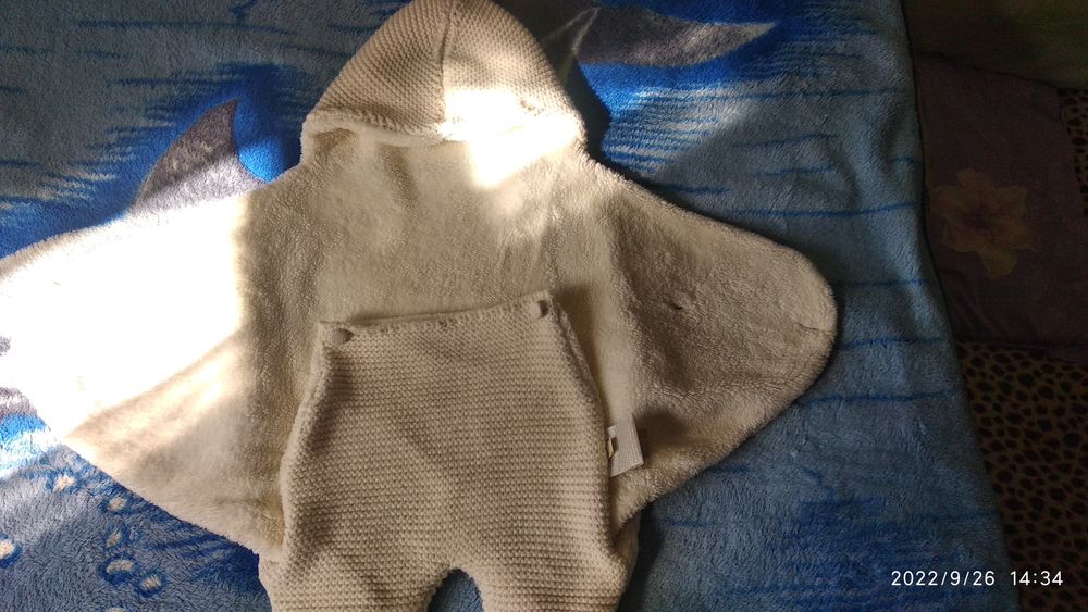 Комбинезон Кокон очень тёплый.