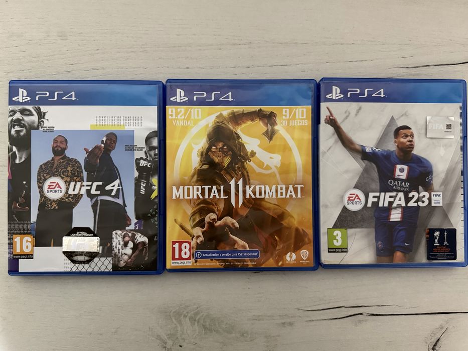 Продам диски с играми для PlayStation 4