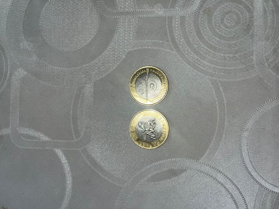 Монеты серии "Жеті Қазына" 100 теңге Казахстан