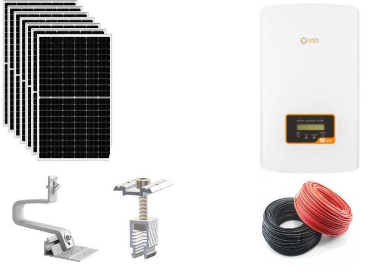 Sistem 8 kw on grid Kit Fotovoltaic