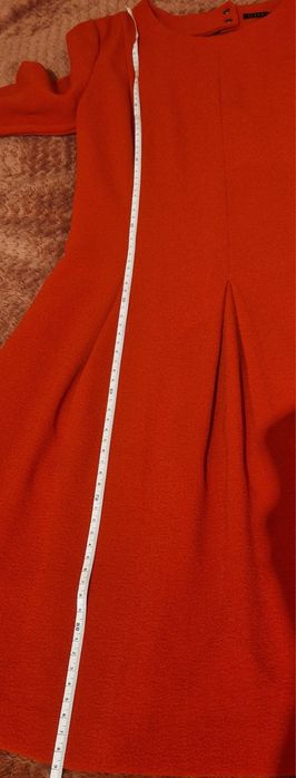 Rochie midi roșie