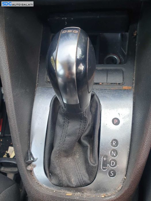 Nuca cu Manson Piele Maneta Schimbator Viteze DSG 7 Volkswagen Golf 6 2008 - 2014 [C1499]