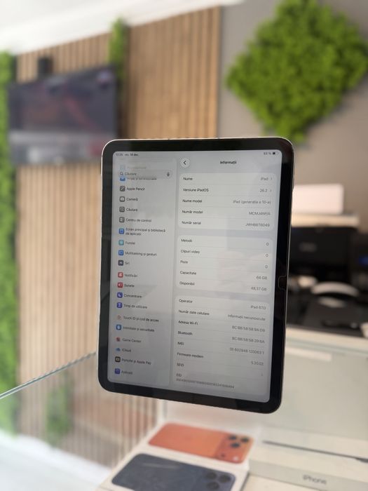 **ATS GSM**iPad 10 64Gb Cel / Fact+Gar 12 luni