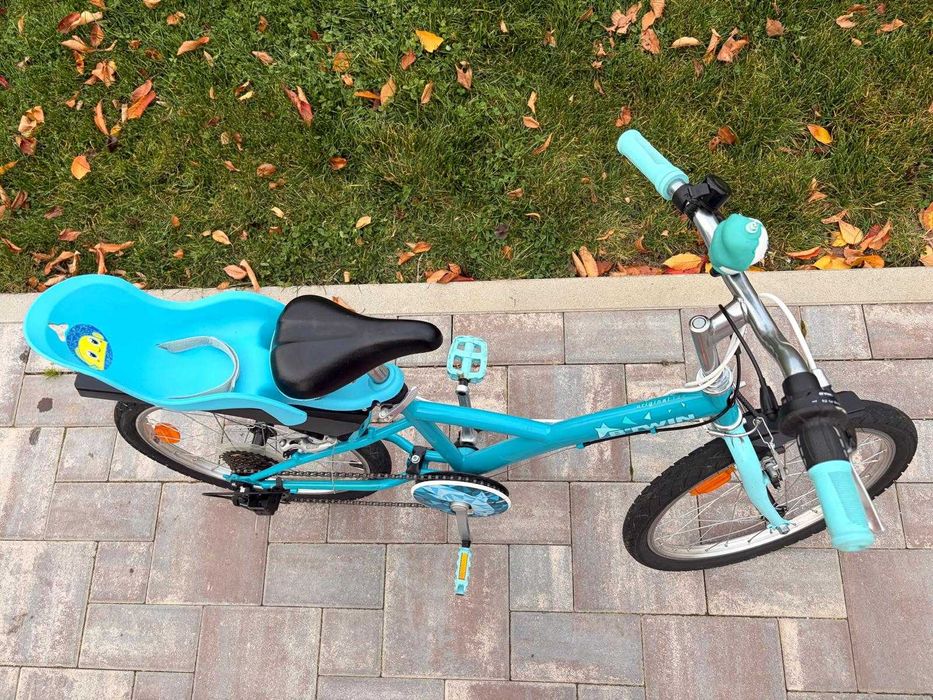 Bicicletă BTWIN Original 120 20" Decathlon copii 6-9 ani + accesorii