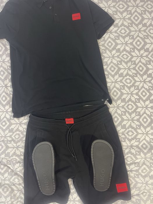 Pantaloni scurti &Tricou & slapi Hugo Boss