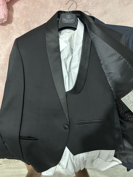 черный смокинг тройка