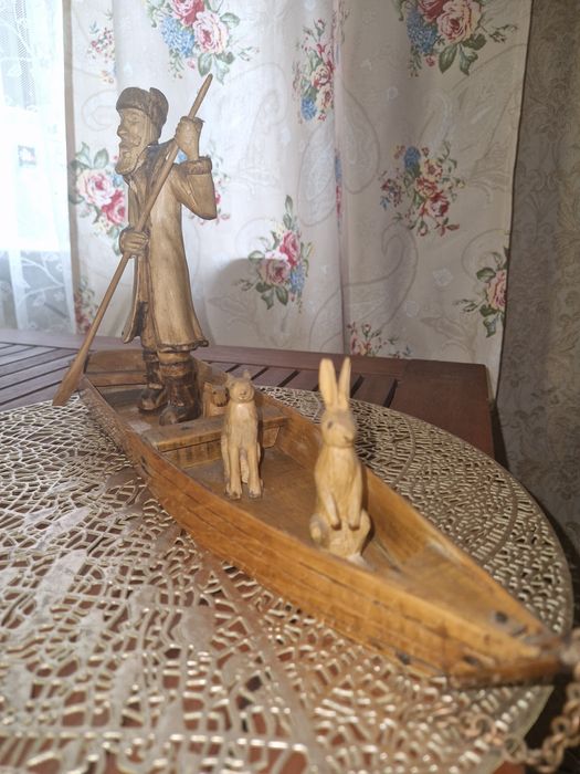 Деревянный дед Мазай