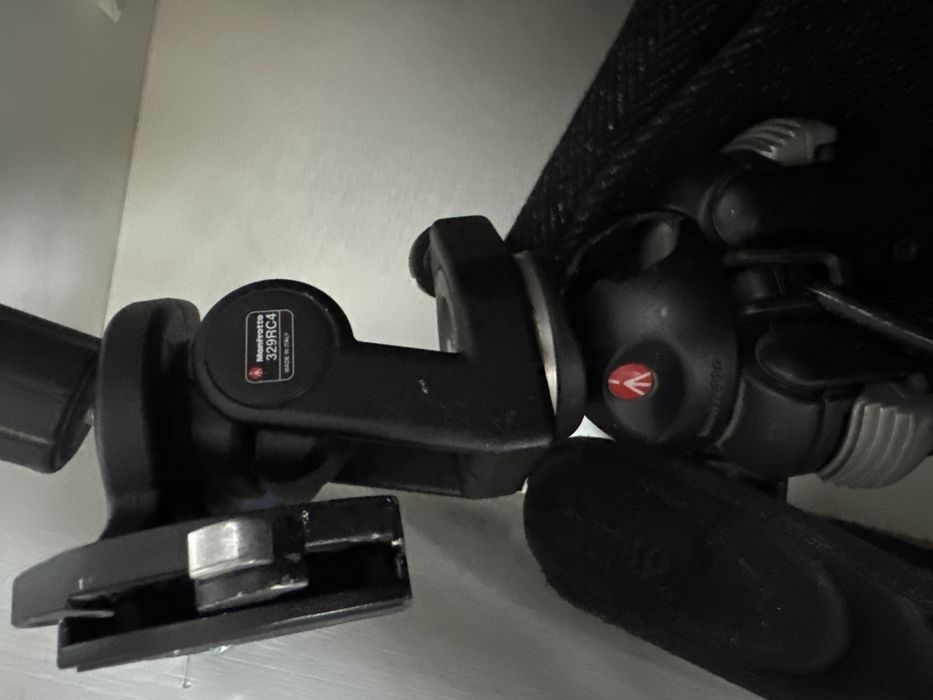 Manfrotto 055PROB +329RC4 + monopod