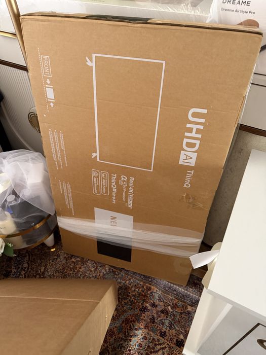 Телевизор, тв, смарт тв LG UHD AI ThinQ / Real 4K, с α5 AI Processor