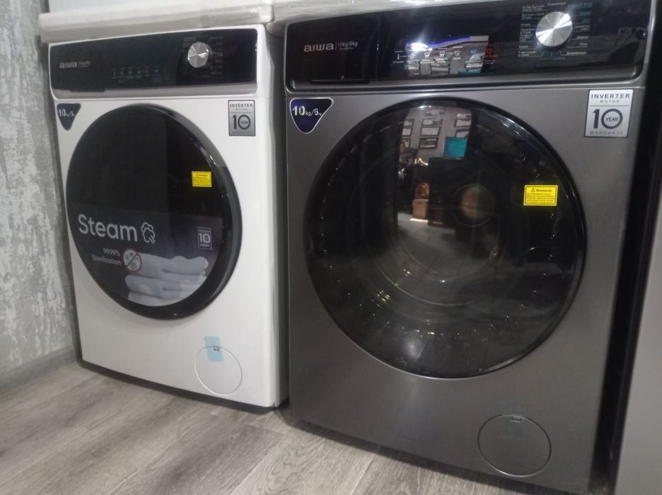 Стиральная машинка AIWA. 6-10 кг.