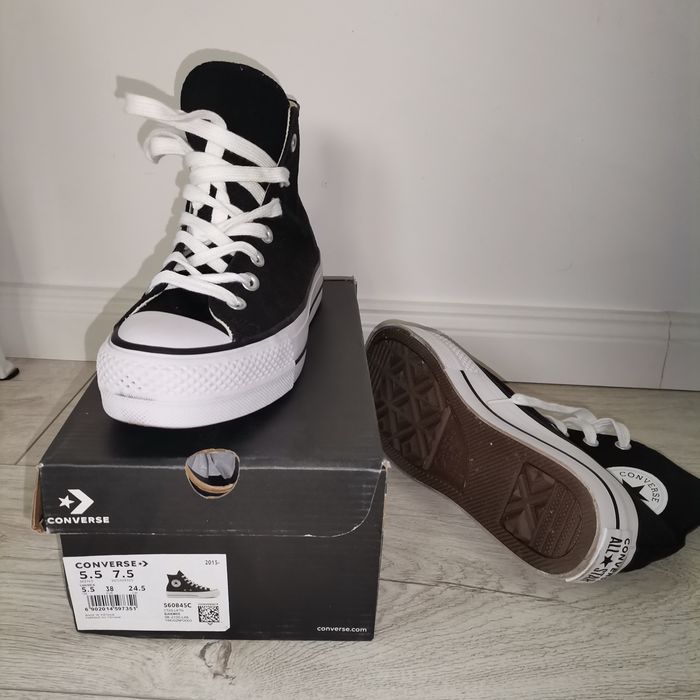 Converse - Tenisi inalti flatform Chuck Taylor All Star Lift Platform