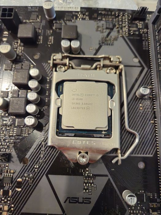 I3 8100 + Asus Prime H310M-K