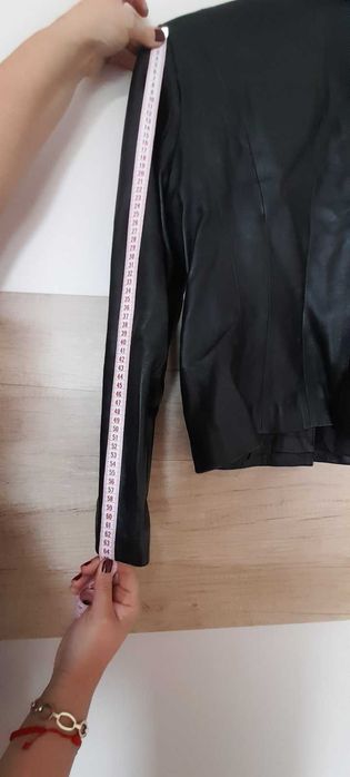 Кожено яке от естествена кожа с нормални следи от употреба