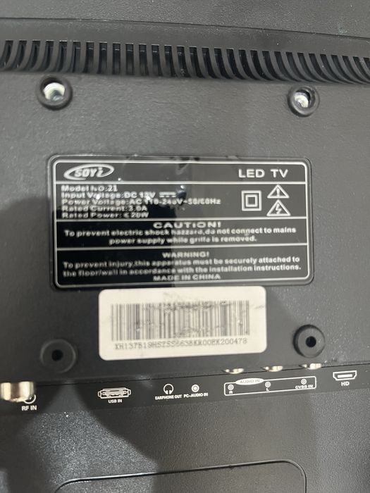 Продам ТВ Soyi 19 дюйм