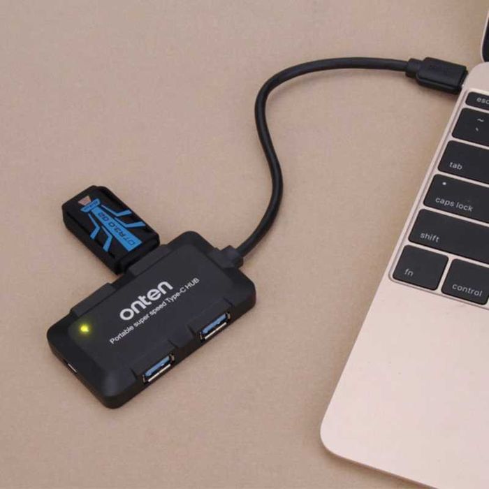 TypeC хаб 4 порт, usb