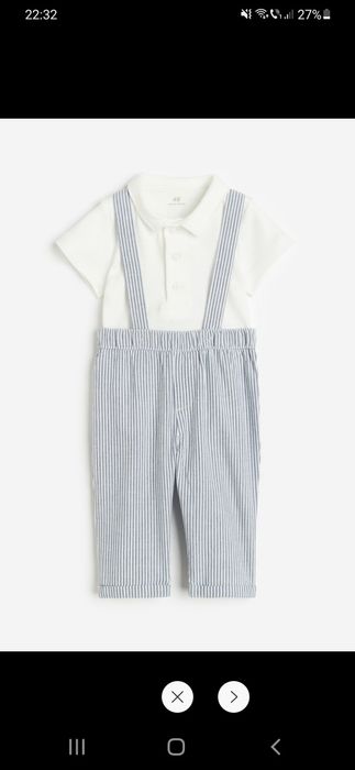 Set 2 piese pantaloni și tricou