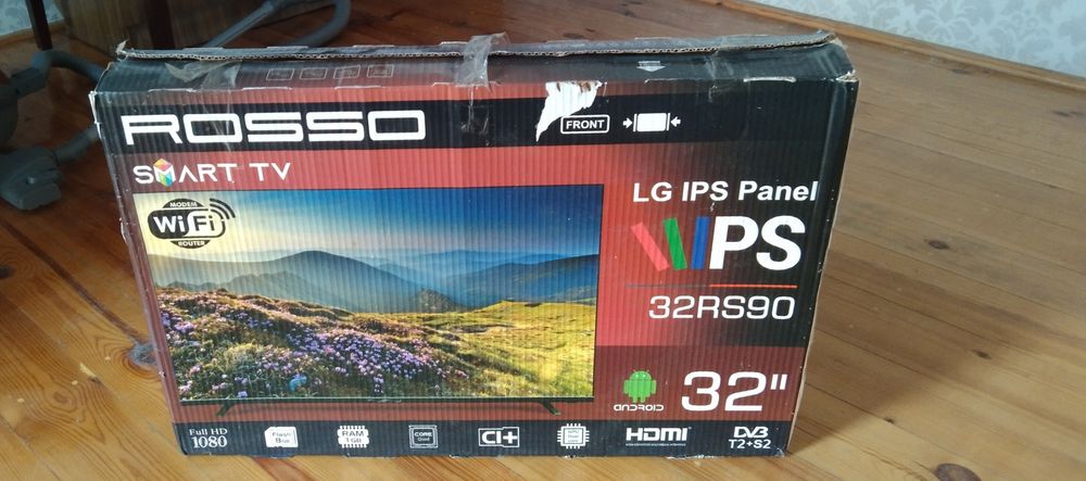 Продам новый телевизор РОССО...