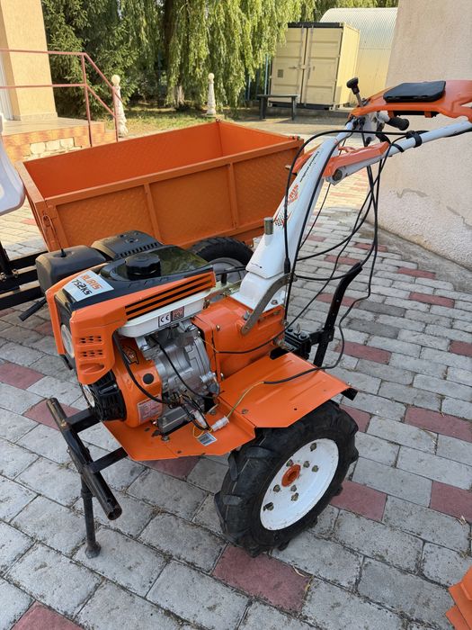 Vand motocultor ruris 751ks cu remorca