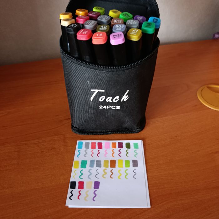 22 маркера Touch Raven