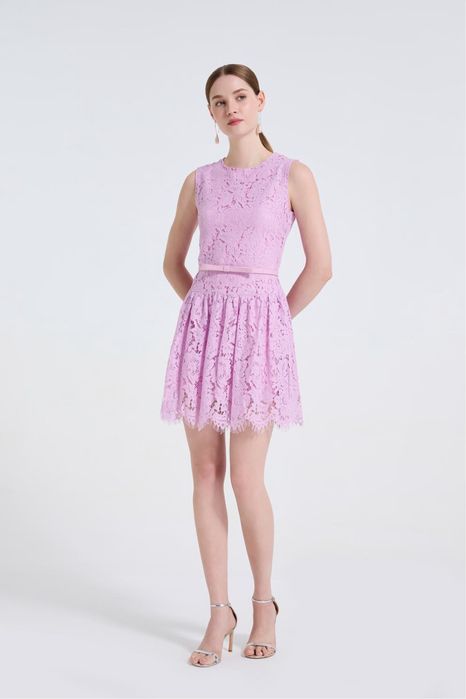 Дамска Официална Лилава Рокля