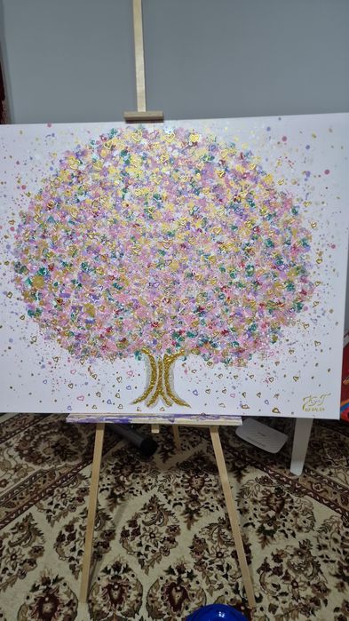 Картина "Дерево любви" 100х80