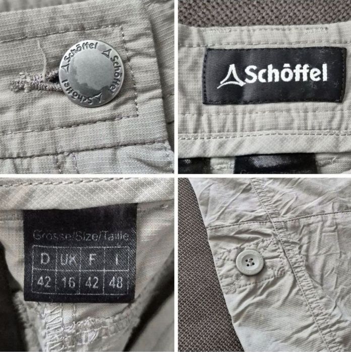 Pantaloni de drumeție Unisex, Schöffel - 42 (M Bărbați XL Femei)