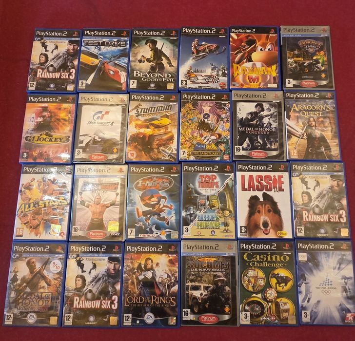 40 de jocuri pentru Ps 2