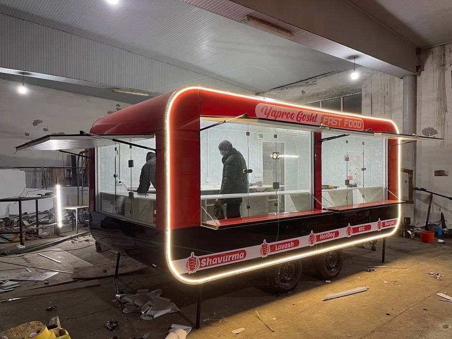 Кредит ва нахт, фудтрак, кучма дукон, бутка , foodtruck