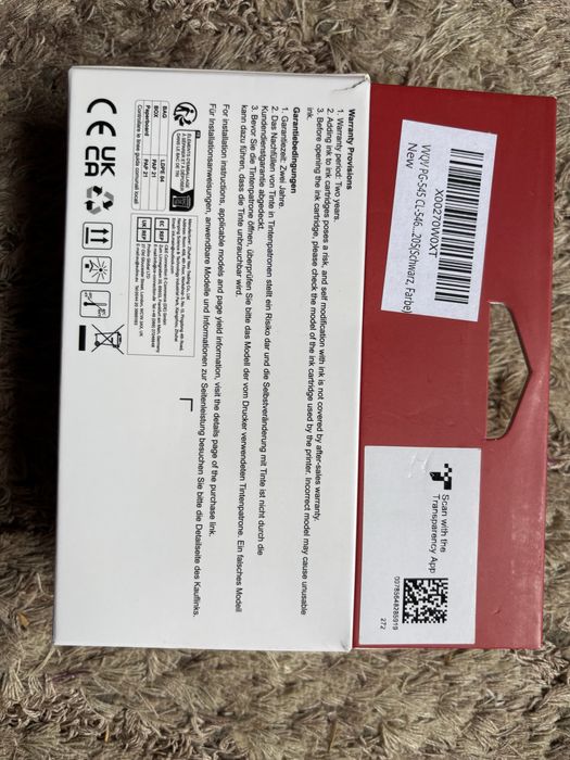 Set 2 cartuse 545XL 546XL  Imprimante Canon Pixma  400 negru 300 color