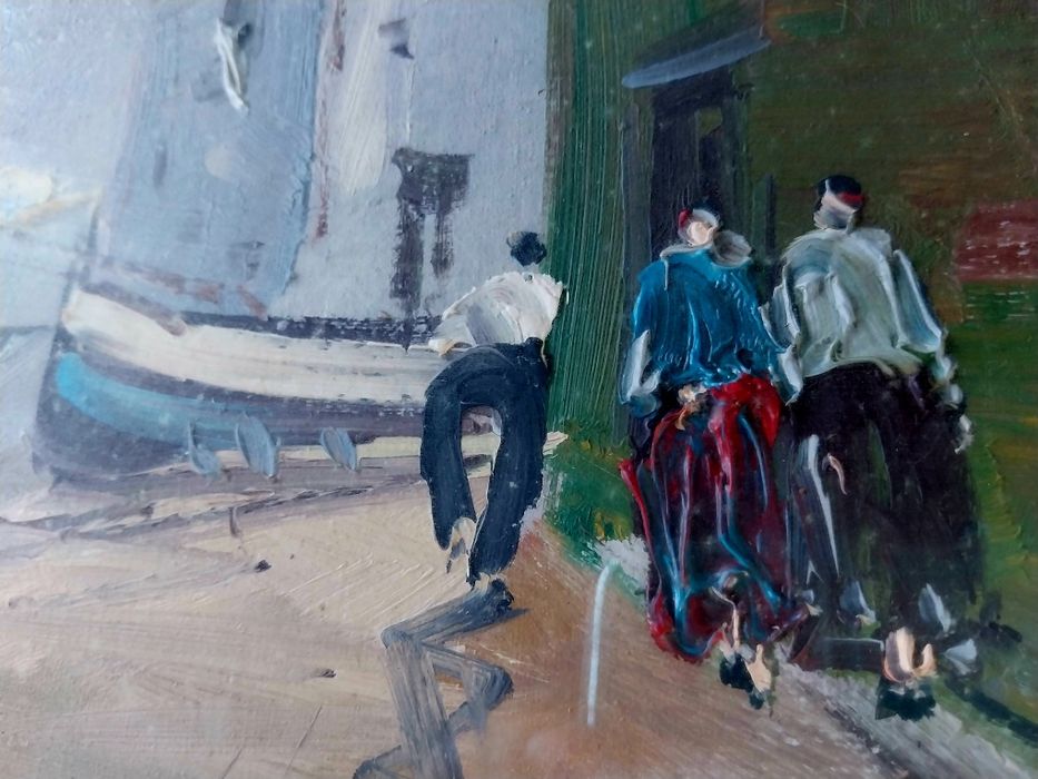 Piero Rosi - Pictură în ulei (Italia)