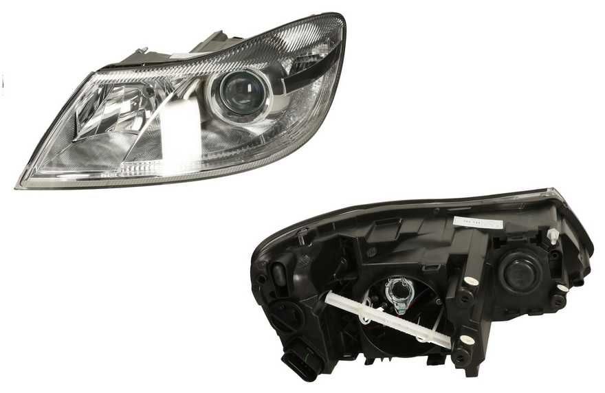 Far stanga Far dreapta Skoda Octavia 2 Facelift DEPO