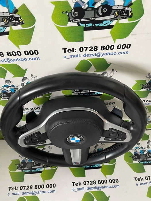 Volan complet in 3 spite cu padele, comenzi si airbag BMW G30/G31