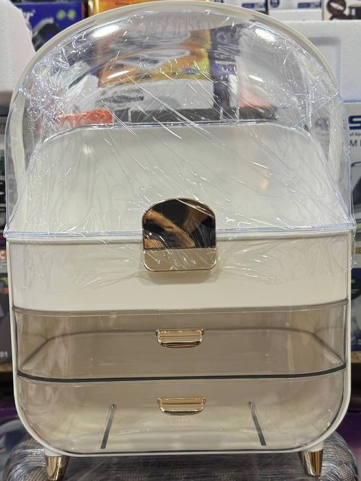 органайзер для косметики с акриловым куполом