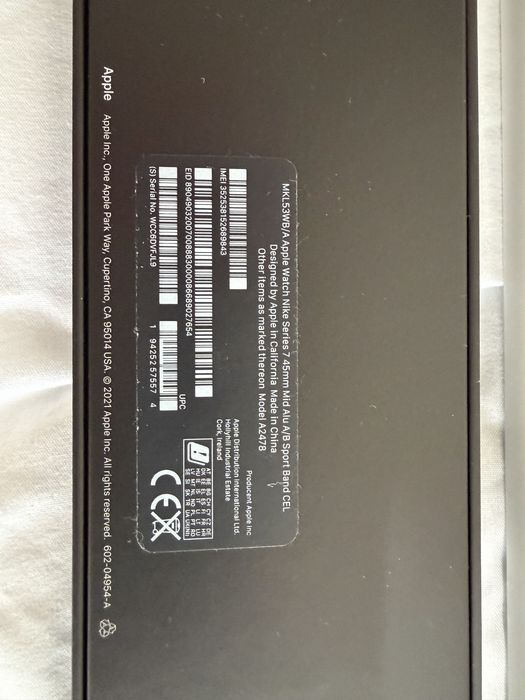 Apple watch 7 45mm cellular