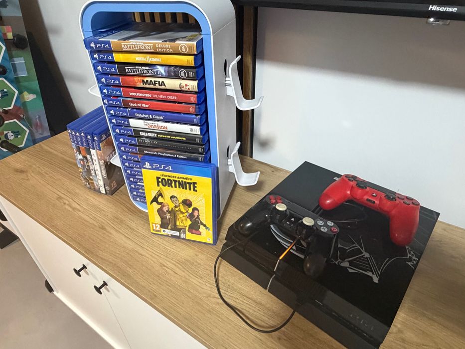 Ps 4 star wars edition, volan cu pedale , 2 manete + 20 jocuri