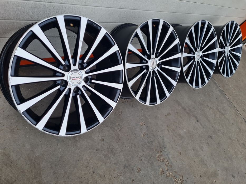 Джанти BORBET за VW AUDI SEAT SKODA BMW Mercedes R19 5x112 ET40 8.5J