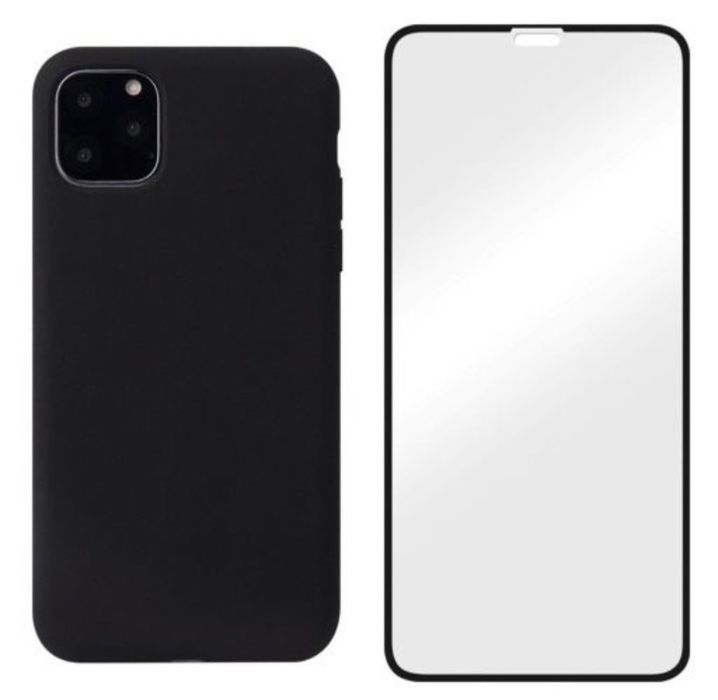 Iphone 12/13/14/15 PRO Husa Guardian Silicon Catifea +Folie Sticla 21D