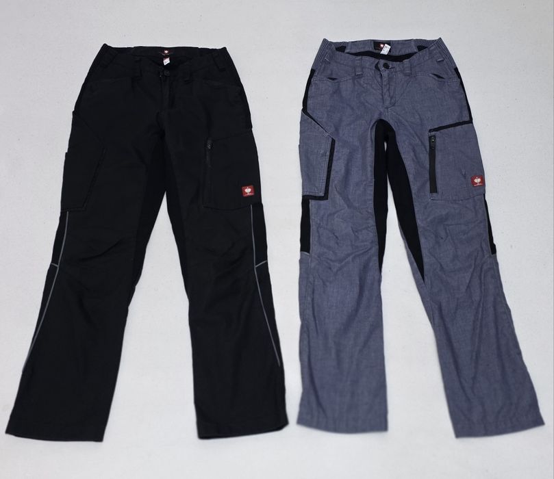 Pantaloni salopeta Engelbert Strauss Enjoy Work Stretch, Nr. 32 sau XS/S, pe gri albastrui sau negru