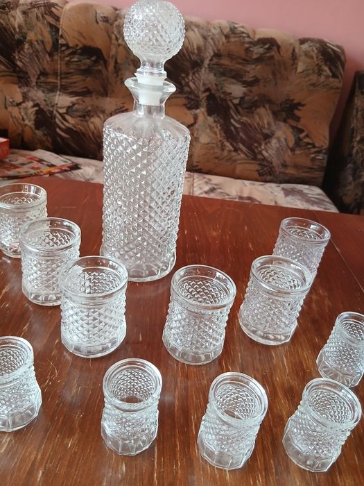 Сервиз стъкло алкохол