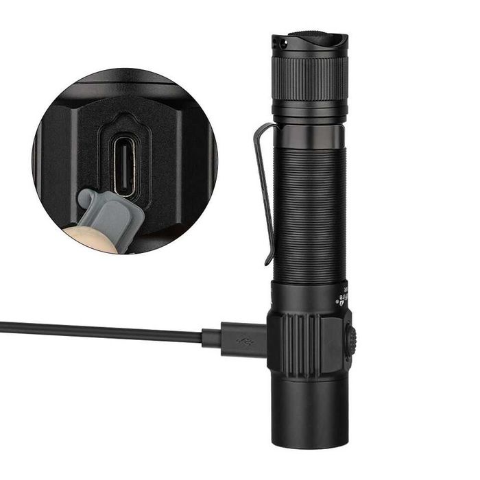 Lanternă tactică Trustfire T10R, LED reîncărcabilă tip C , 1800lm