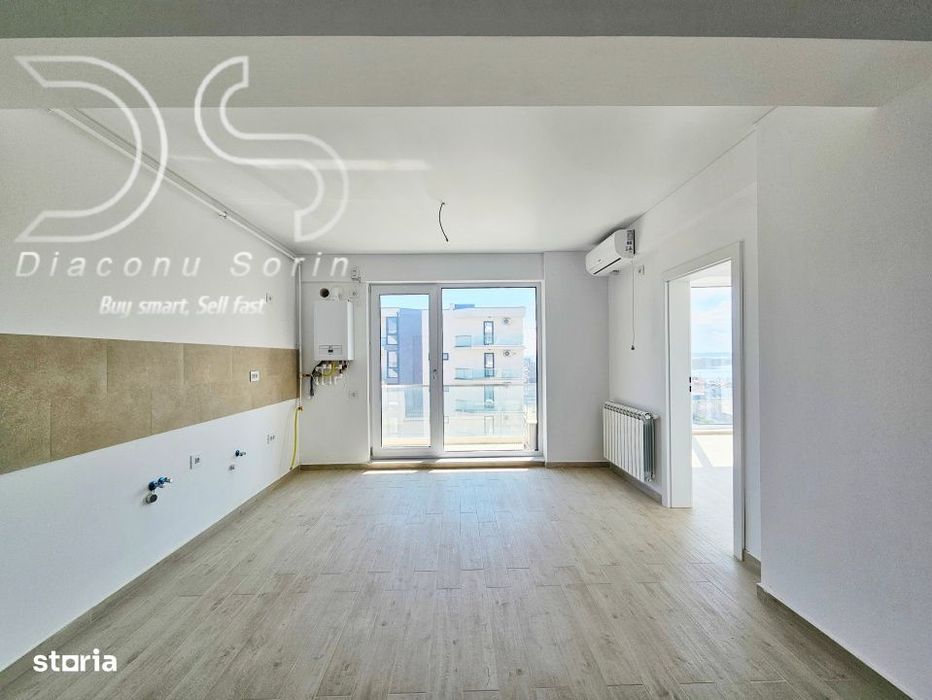 Apartament cu vedere la mare in complex cu piscina privata si sala de