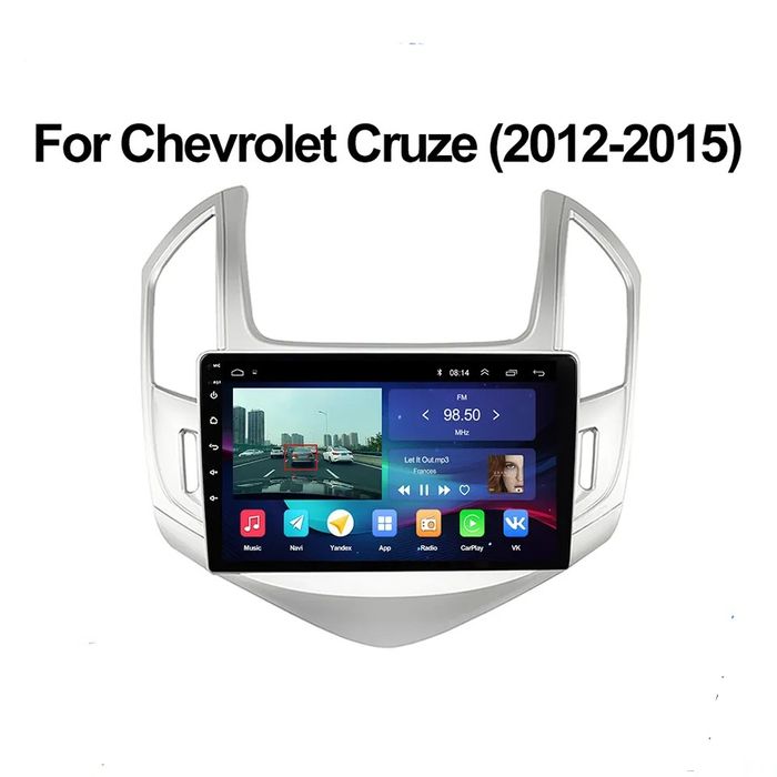 Navigatie Android Chevrolet Cruze Waze YouTube GPS USB