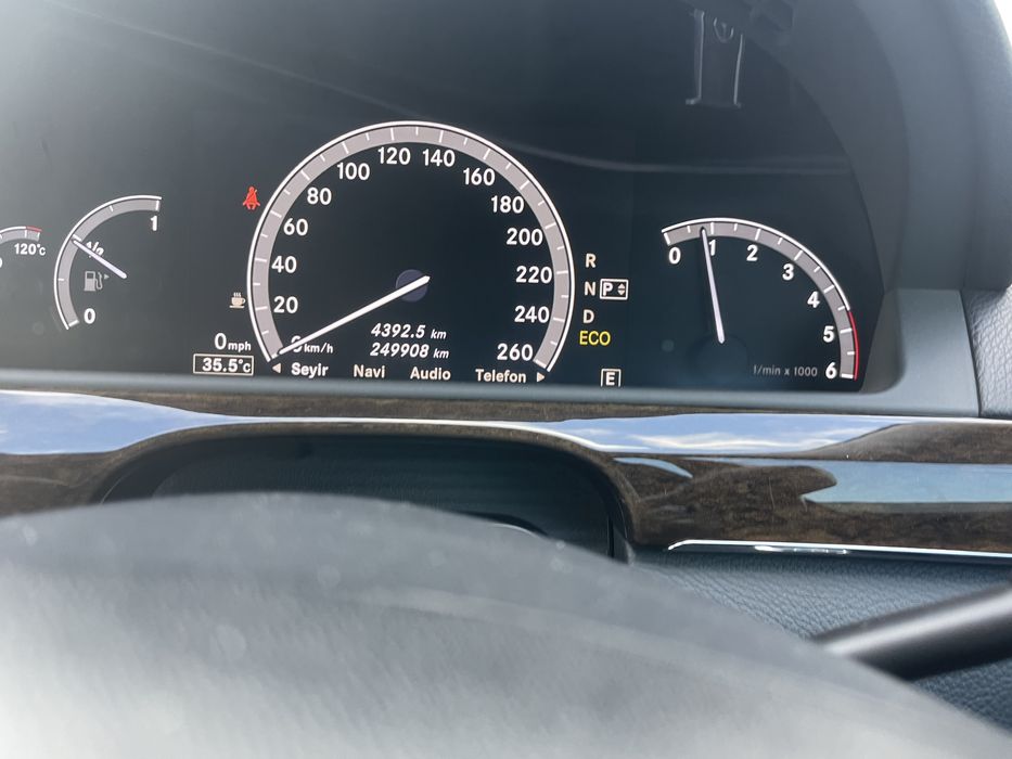 На части w221 Facelift Mercedes S 350 cdi / 258 кс