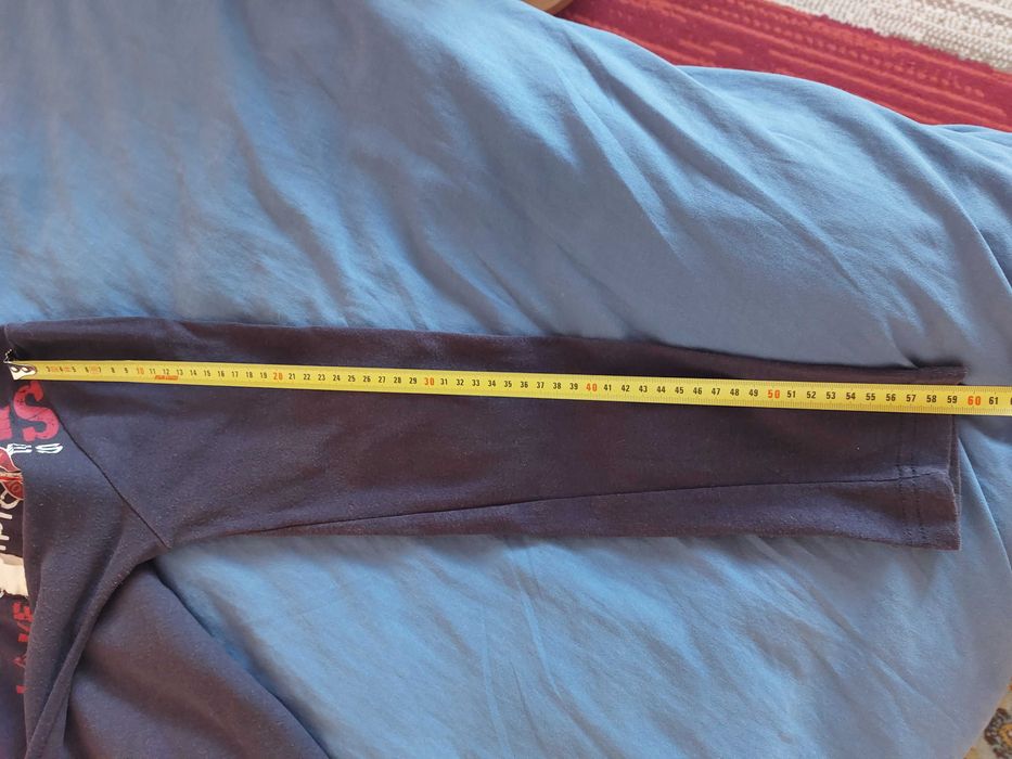 Bluza-camasa bleumarin